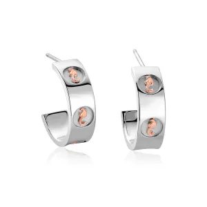 Clogau Jewellery Clogau Tree of Life Insignia Hoop Earrings