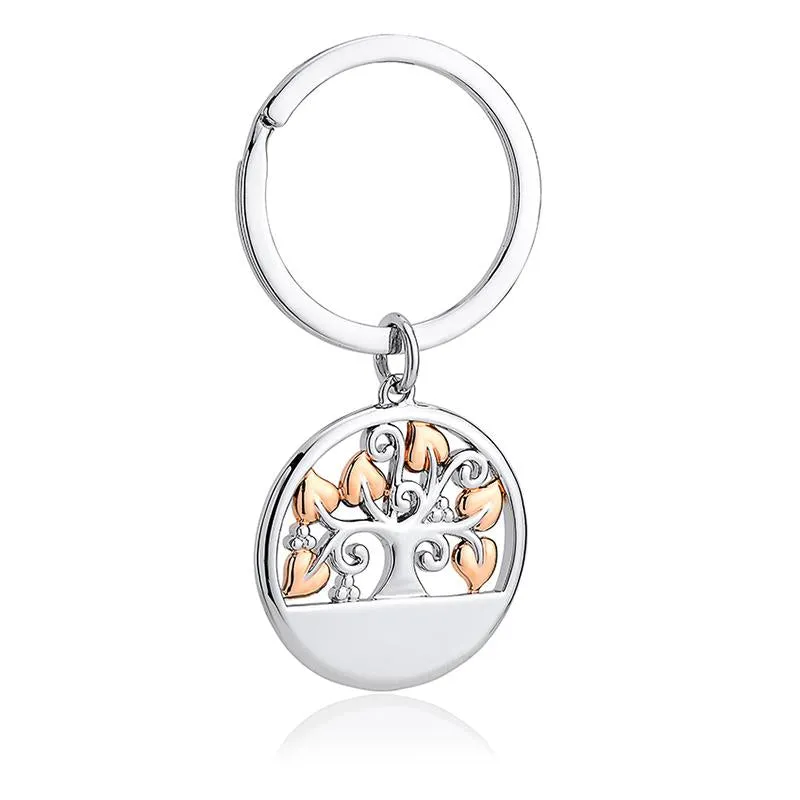 Clogau Jewellery Clogau Tree Of Life Sterling Silver Keyring