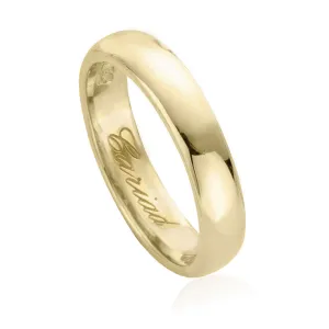 Clogau Jewellery Clogau Windsor 18ct Yellow Gold 4mm Wedding Ring