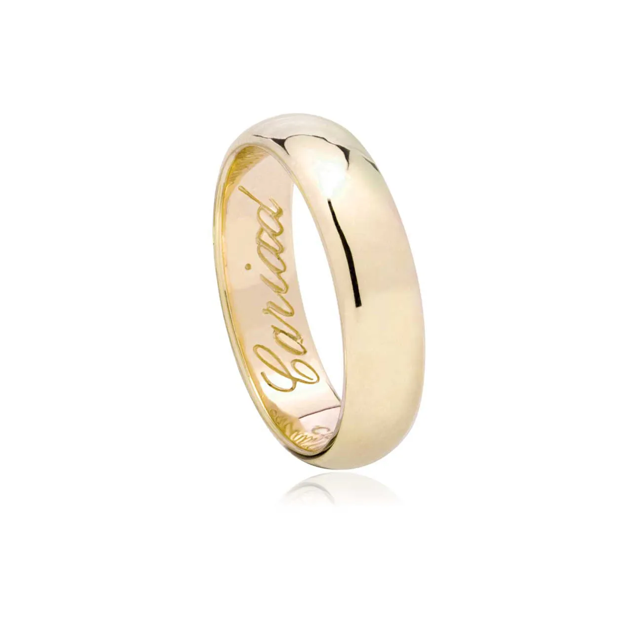 Clogau Jewellery Clogau Windsor 9ct Yellow Gold 5mm Wedding Ring