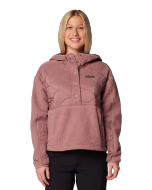 Cloud Point Hooded Fleece Jacket in Fig