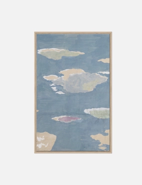 Cloudscape Triptych Print by Paule Marrot wall art,canvas print,home wall decor
