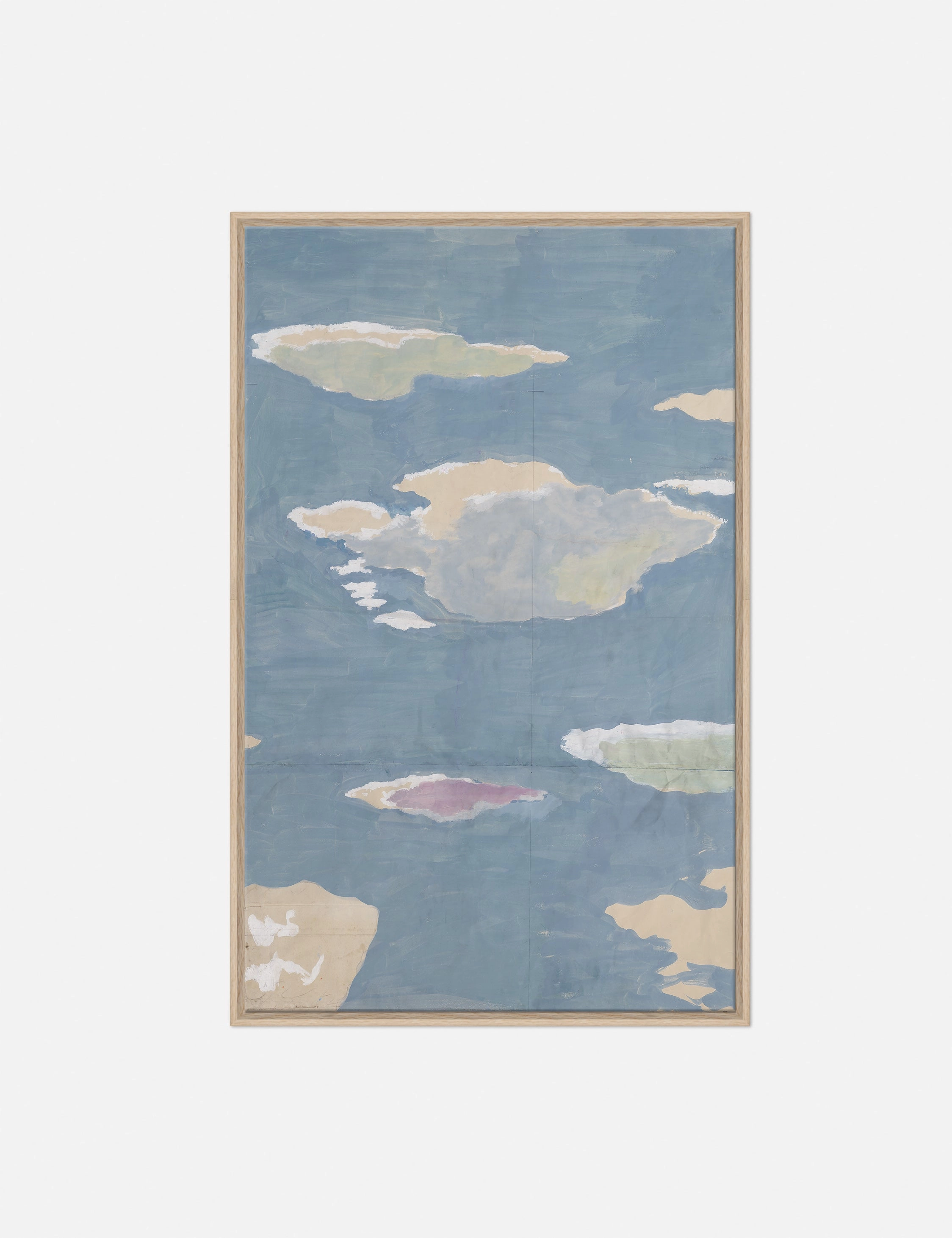 Cloudscape Triptych Print by Paule Marrot wall art,canvas print,home wall decor