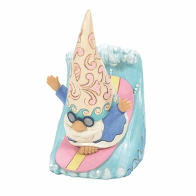Coastal Gnome Surfing Figurine figurines,decorative figurines,home accents