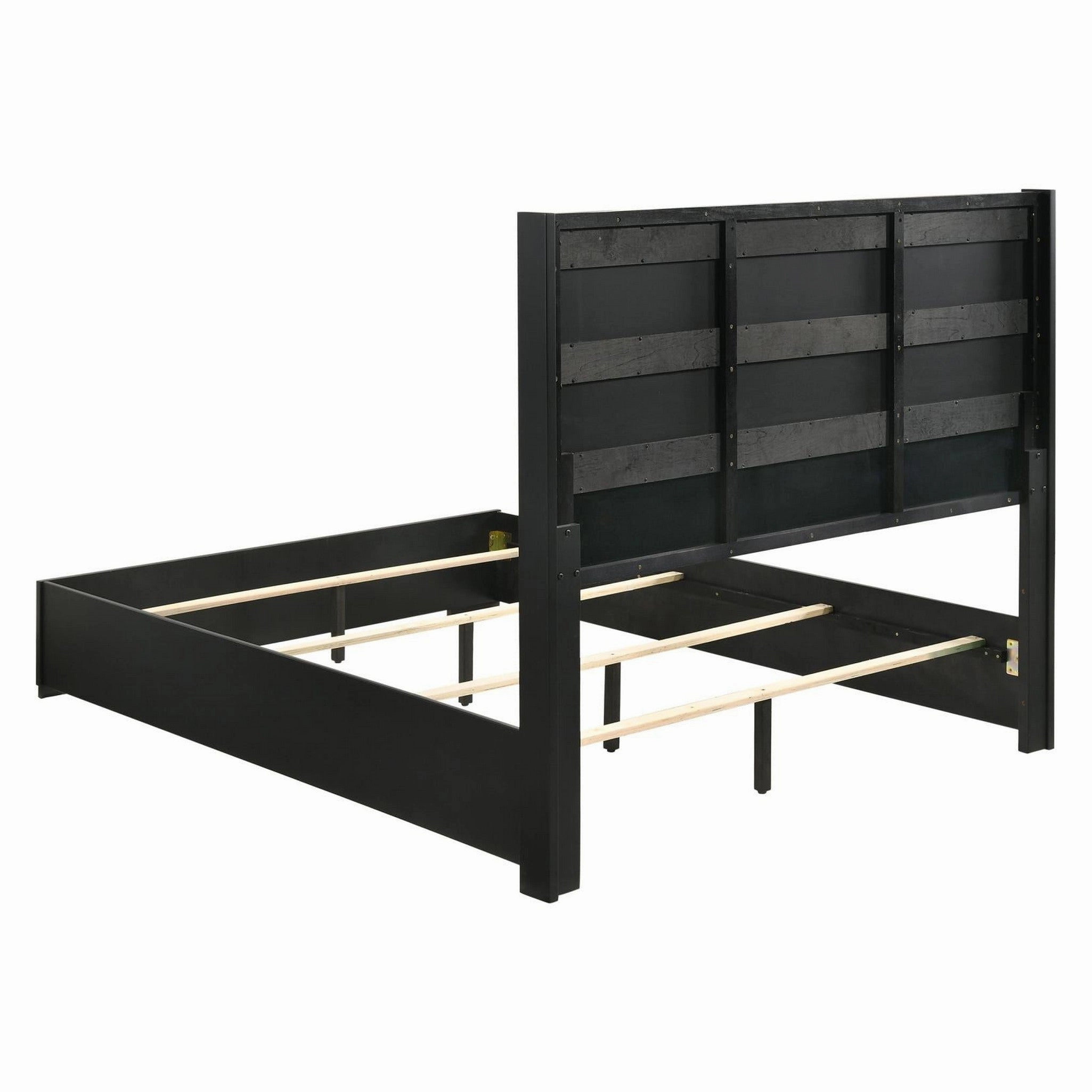 Coaster Blacktoft Queen Panel Bed Black