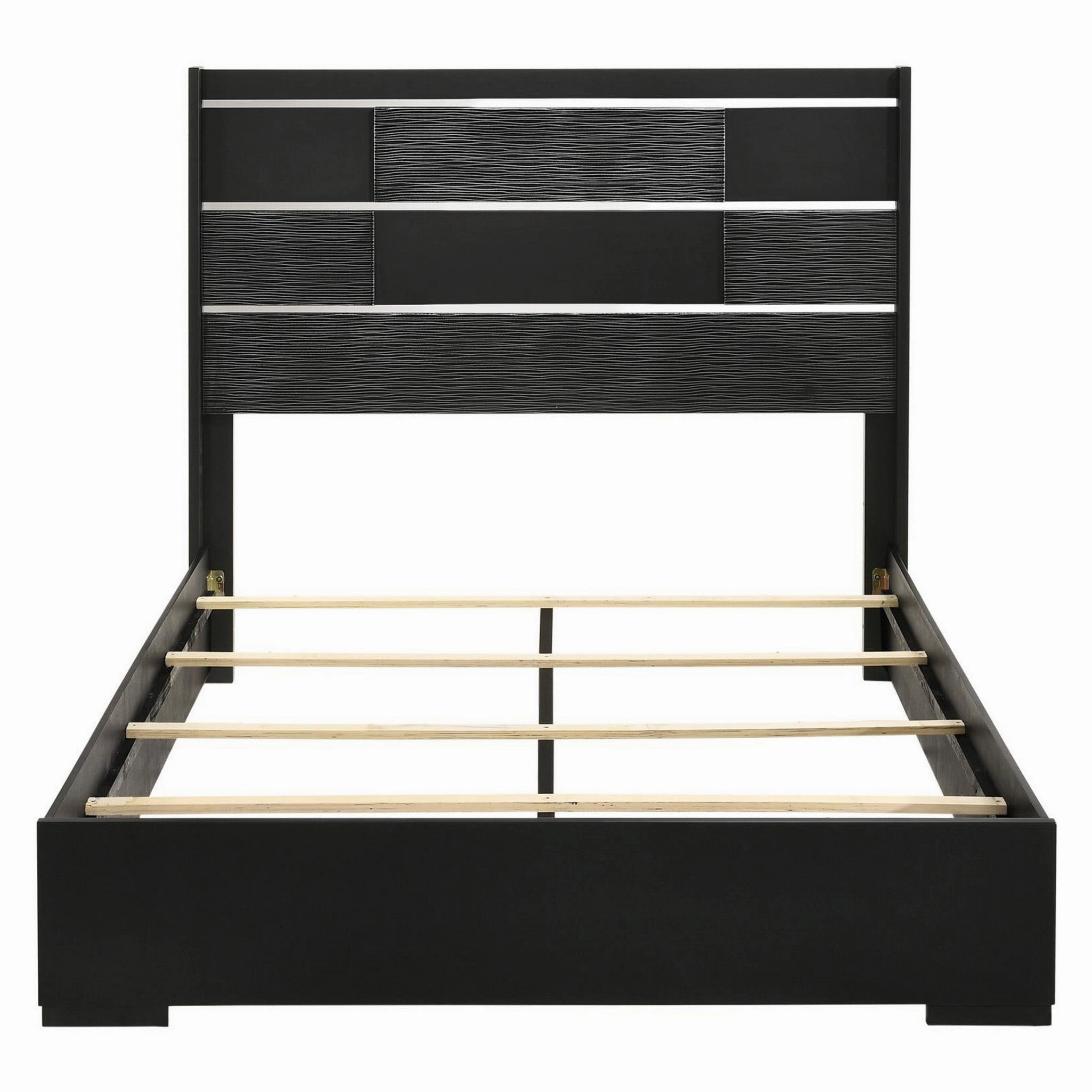 Coaster Blacktoft Queen Panel Bed Black