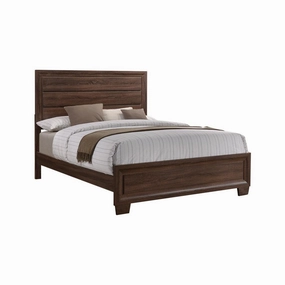 Coaster Brandon Eastern King Panel Bed Medium Warm Brown bed frame,bed base,bedroom furniture