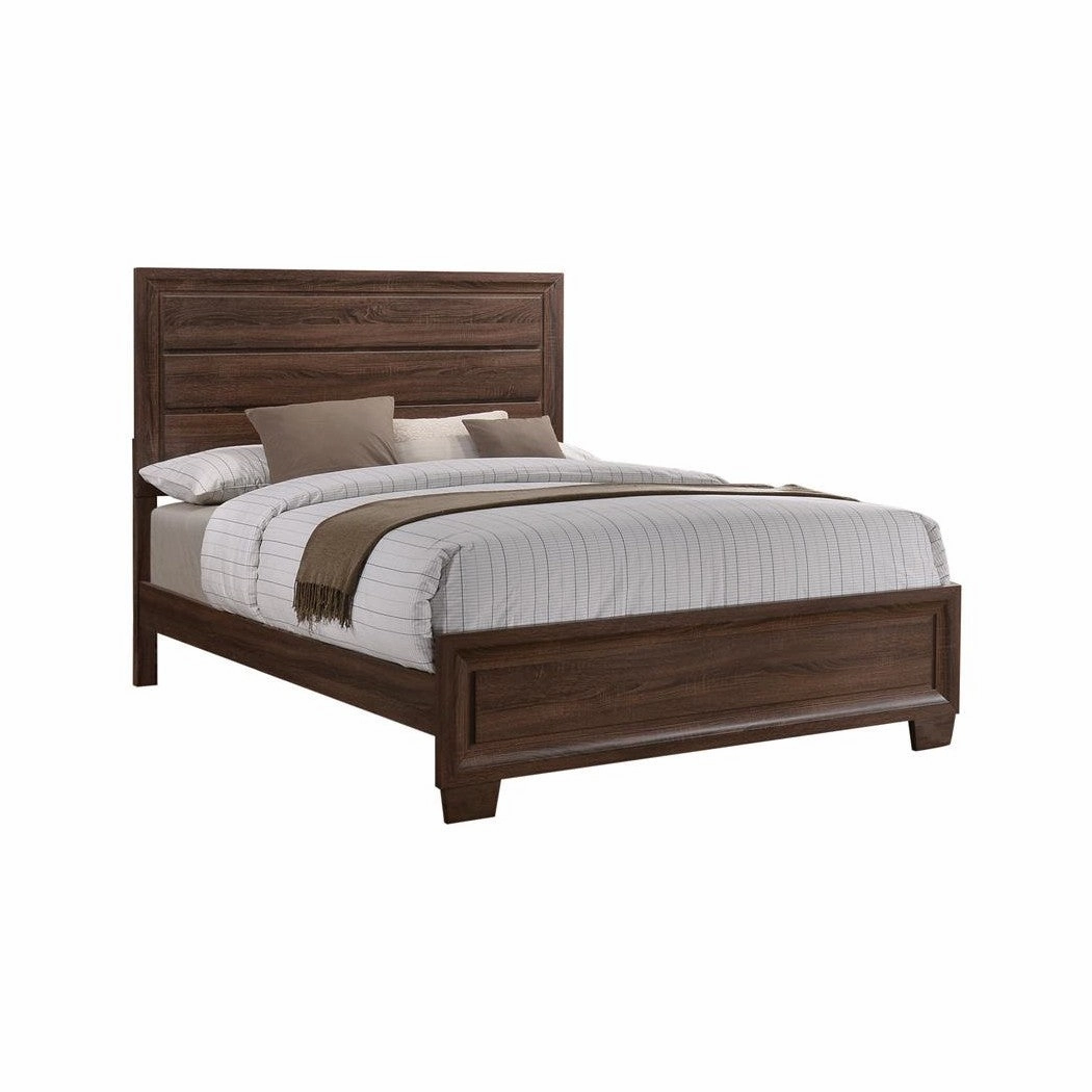 Coaster Brandon Eastern King Panel Bed Medium Warm Brown bed frame,bed base,bedroom furniture