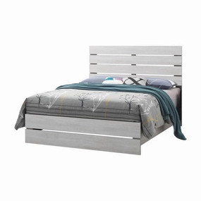 Coaster Brantford Queen Panel Bed Coastal White bed frame,bed base,bedroom furniture