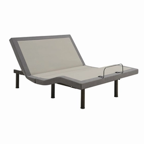Coaster Clara California King Adjustable Bed Base Grey And Black bed frame,bed base,bedroom furniture