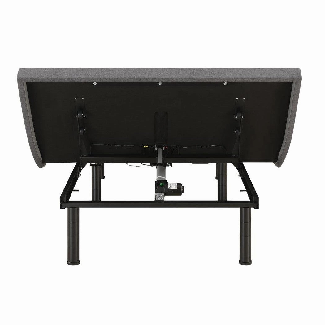 Coaster Clara Full Adjustable Bed Base Grey And Black