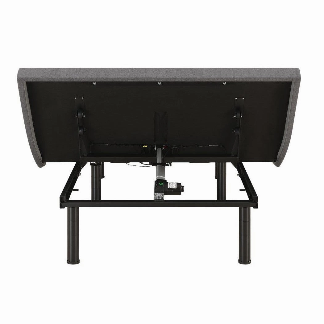 Coaster Clara Twin Xl Adjustable Bed Base Grey And Black