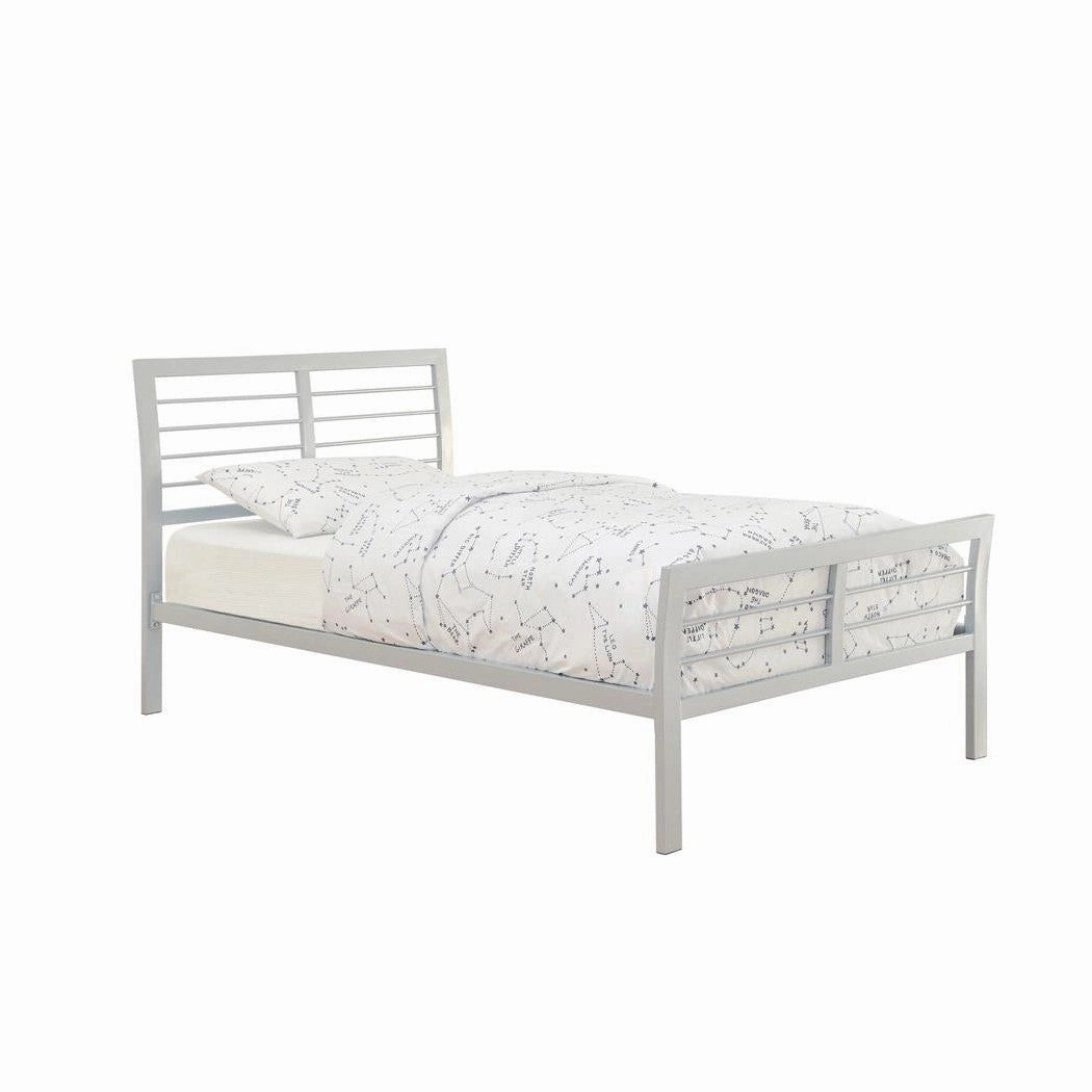 Coaster Cooper Queen Metal Bed Silver bed frame,bed base,bedroom furniture