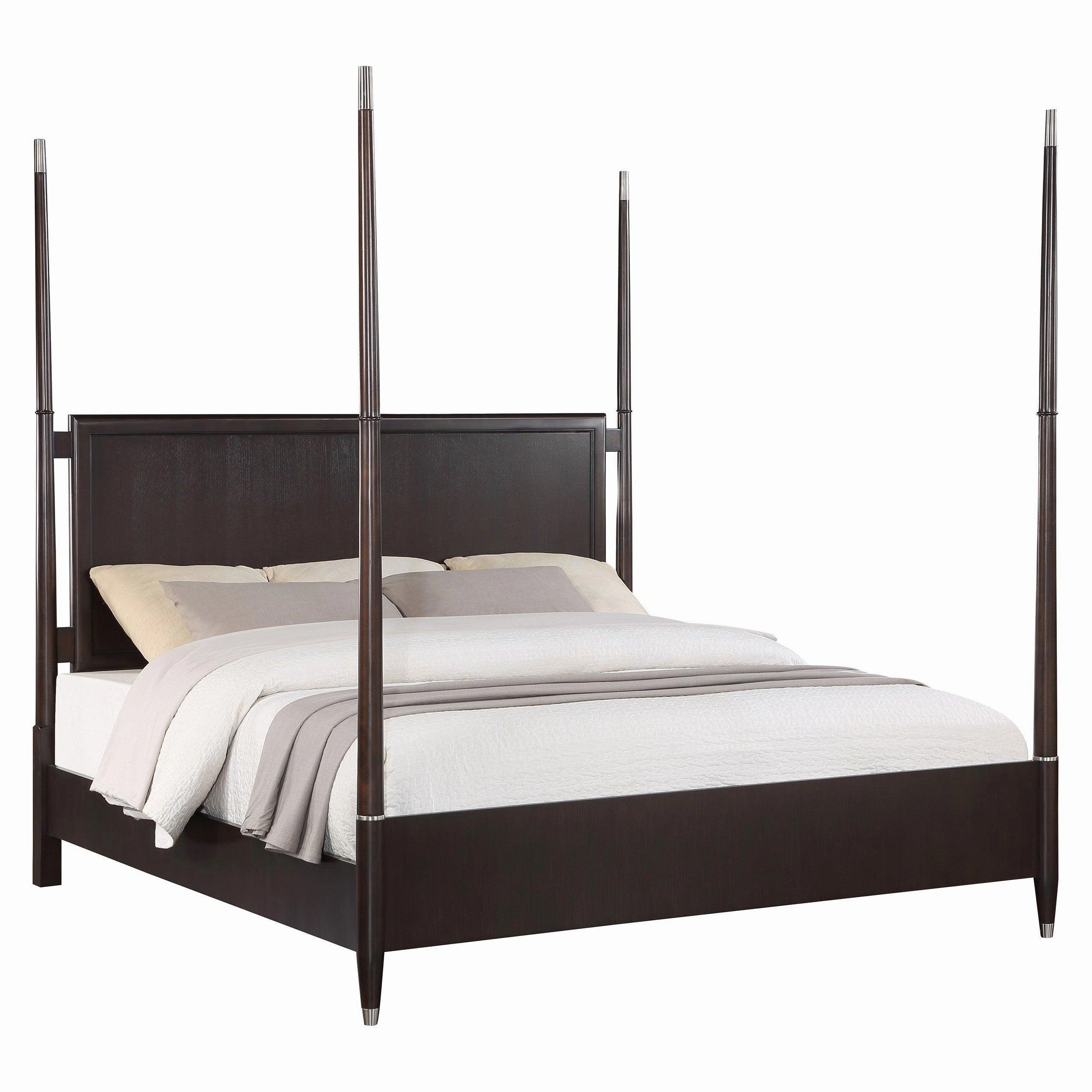 Coaster Emberlyn Eastern King Poster Bed Brown