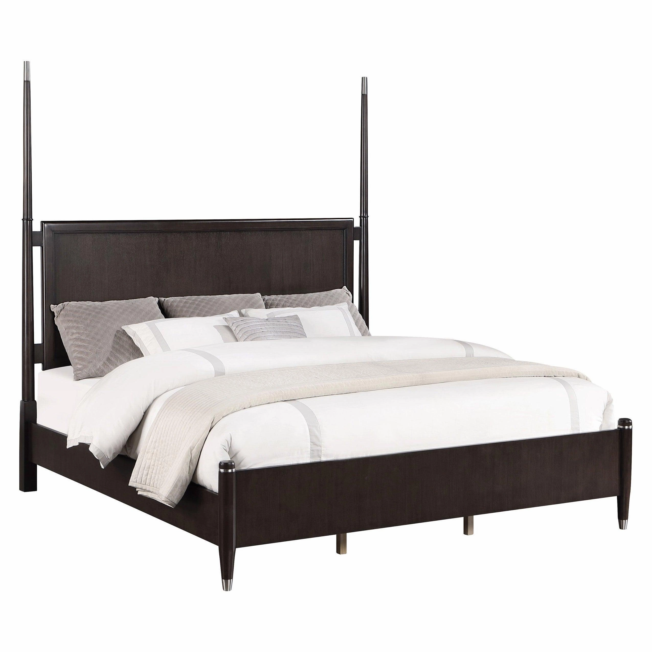 Coaster Emberlyn Eastern King Poster Bed Brown
