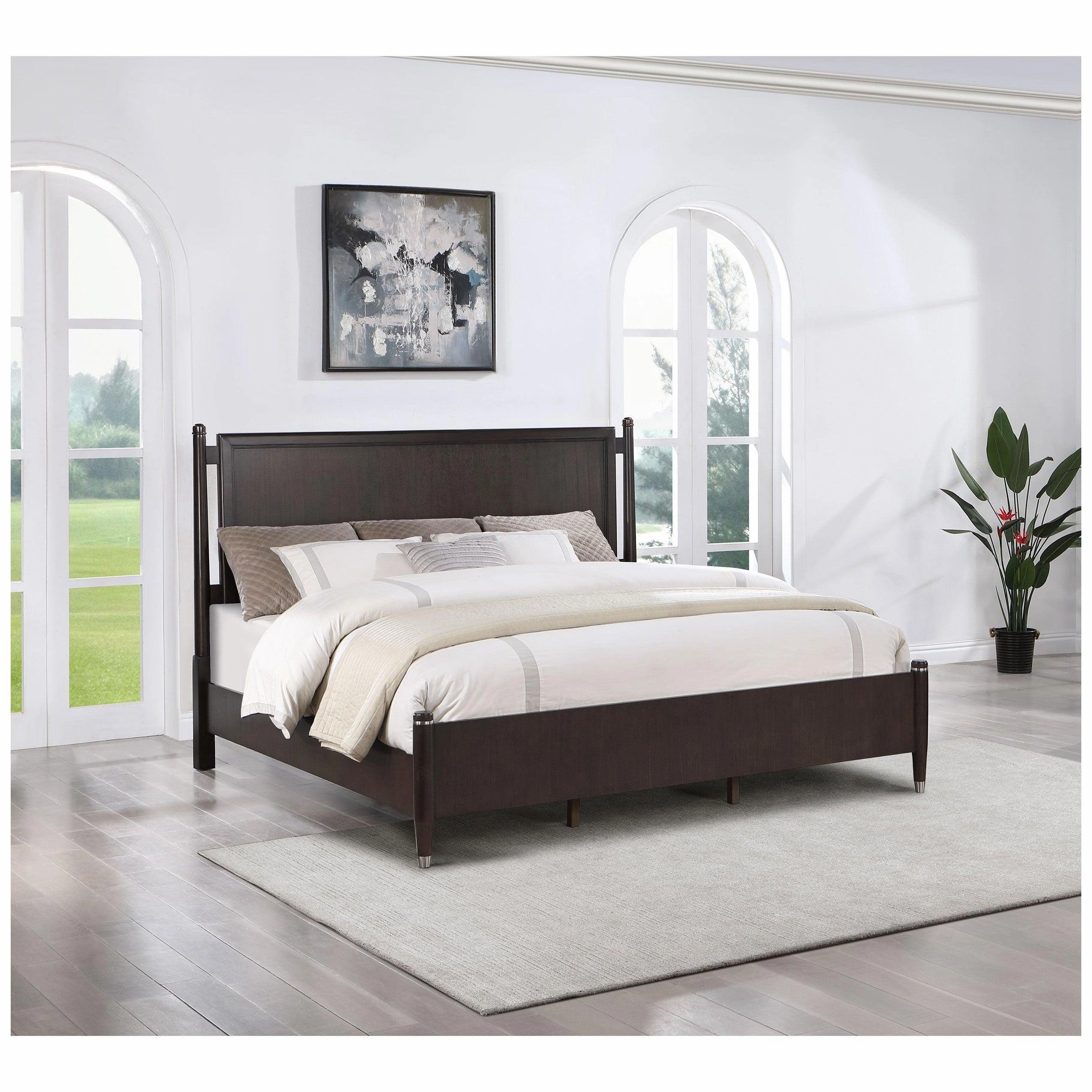 Coaster Emberlyn Eastern King Poster Bed Brown