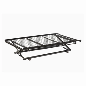 Coaster Ethan Pop Up Trundle Bed With Rollers Black bed frame,bed base,bedroom furniture