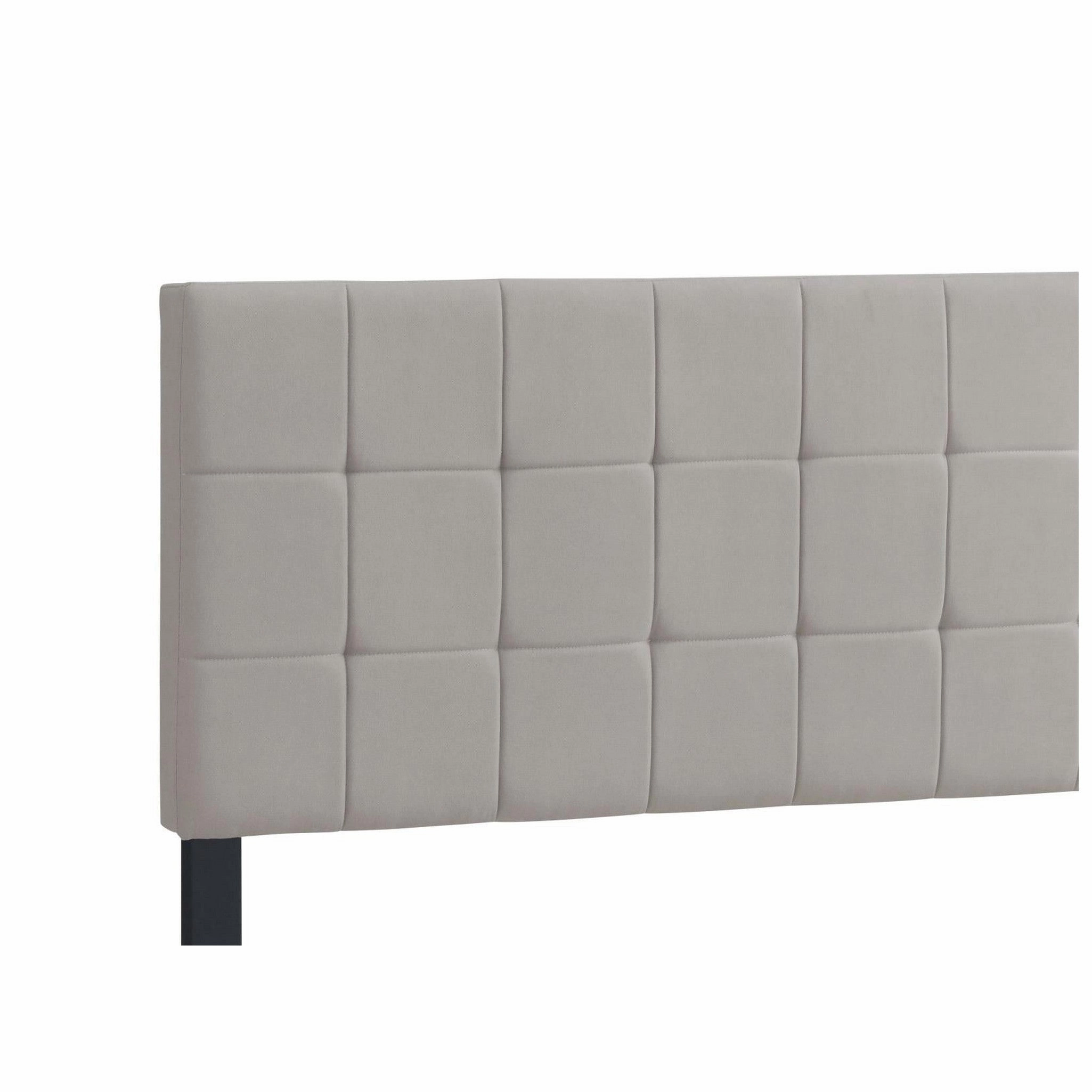 Coaster Fairfield Queen Upholstered Panel Bed Beige