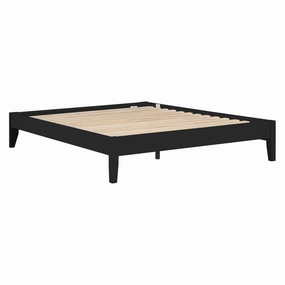 Coaster Hounslow Platform California King Bed Black bed frame,bed base,bedroom furniture