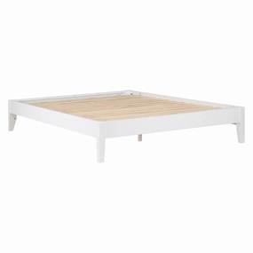 Coaster Hounslow Platform California King Bed White bed frame,bed base,bedroom furniture