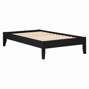 Coaster Hounslow Platform Full Bed Black bed frame,bed base,bedroom furniture