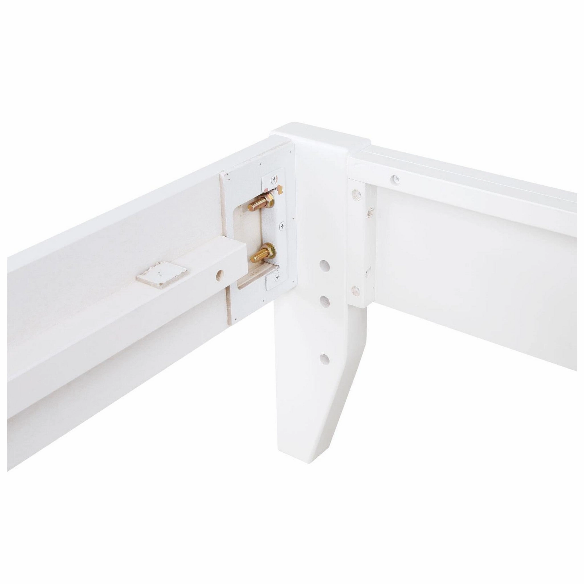 Coaster Hounslow Platform Twin Bed White