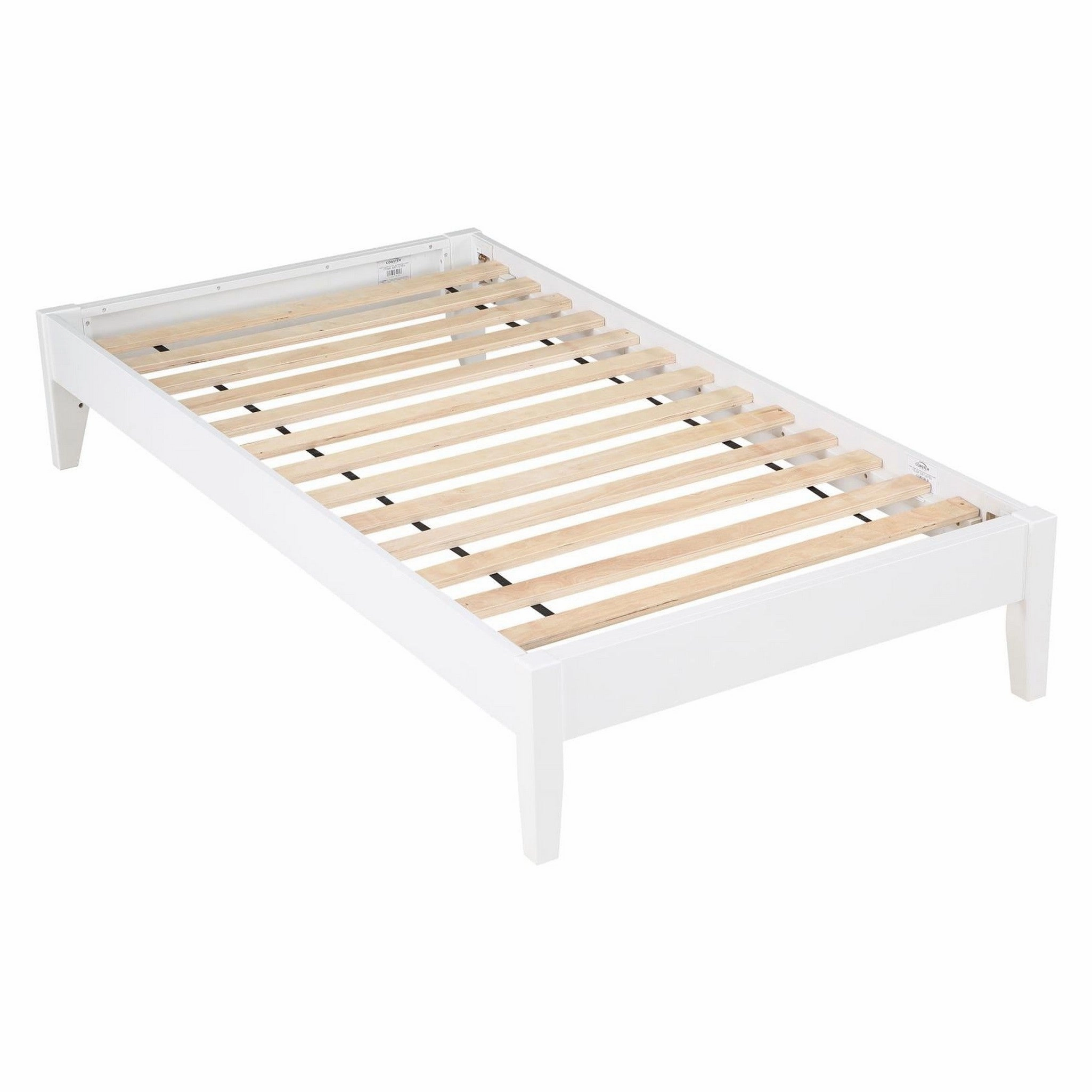 Coaster Hounslow Platform Twin Bed White