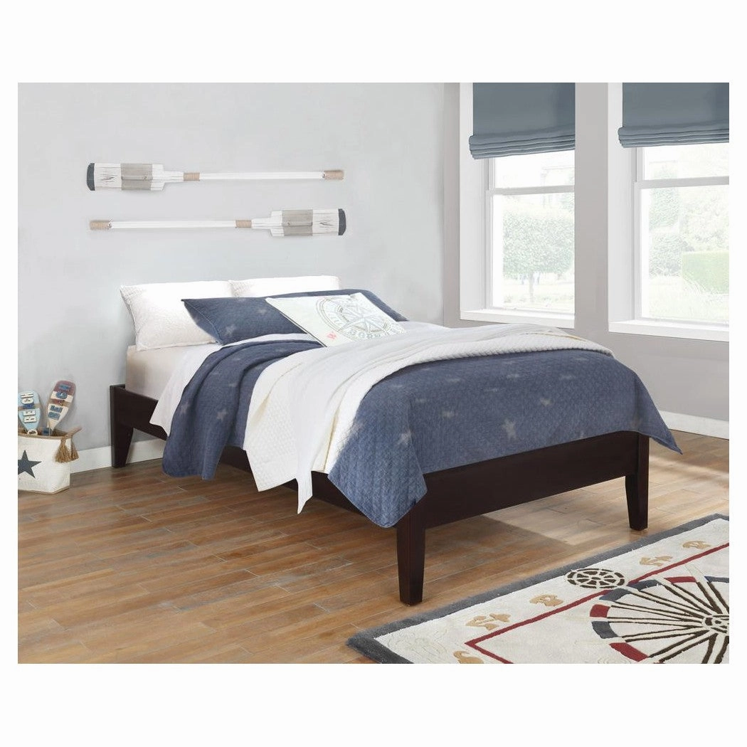 Coaster Hounslow Twin Universal Platform Bed Cappuccino