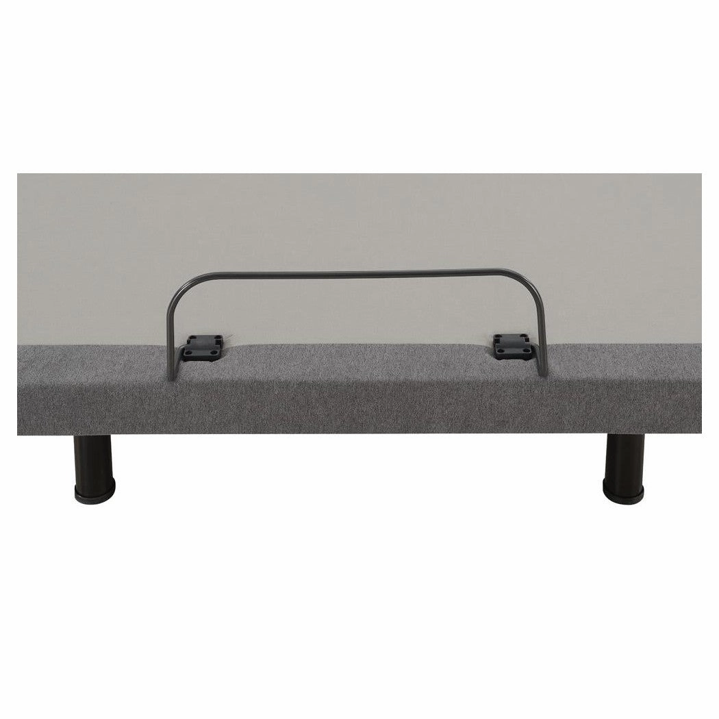 Coaster Negan Eastern King Adjustable Bed Base Grey And Black