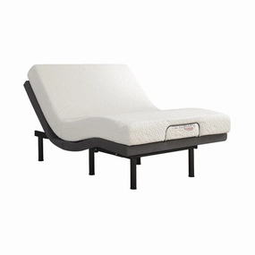 Coaster Negan Eastern King Adjustable Bed Base Grey And Black bed frame,bed base,bedroom furniture