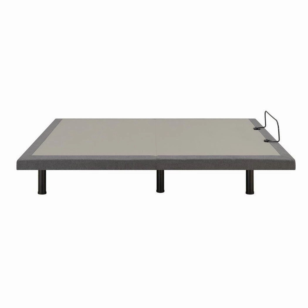 Coaster Negan Full Adjustable Bed Base Grey And Black