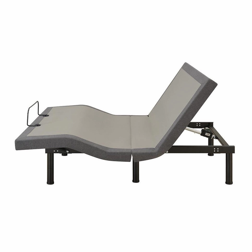 Coaster Negan Twin Xl Adjustable Bed Base Grey And Black