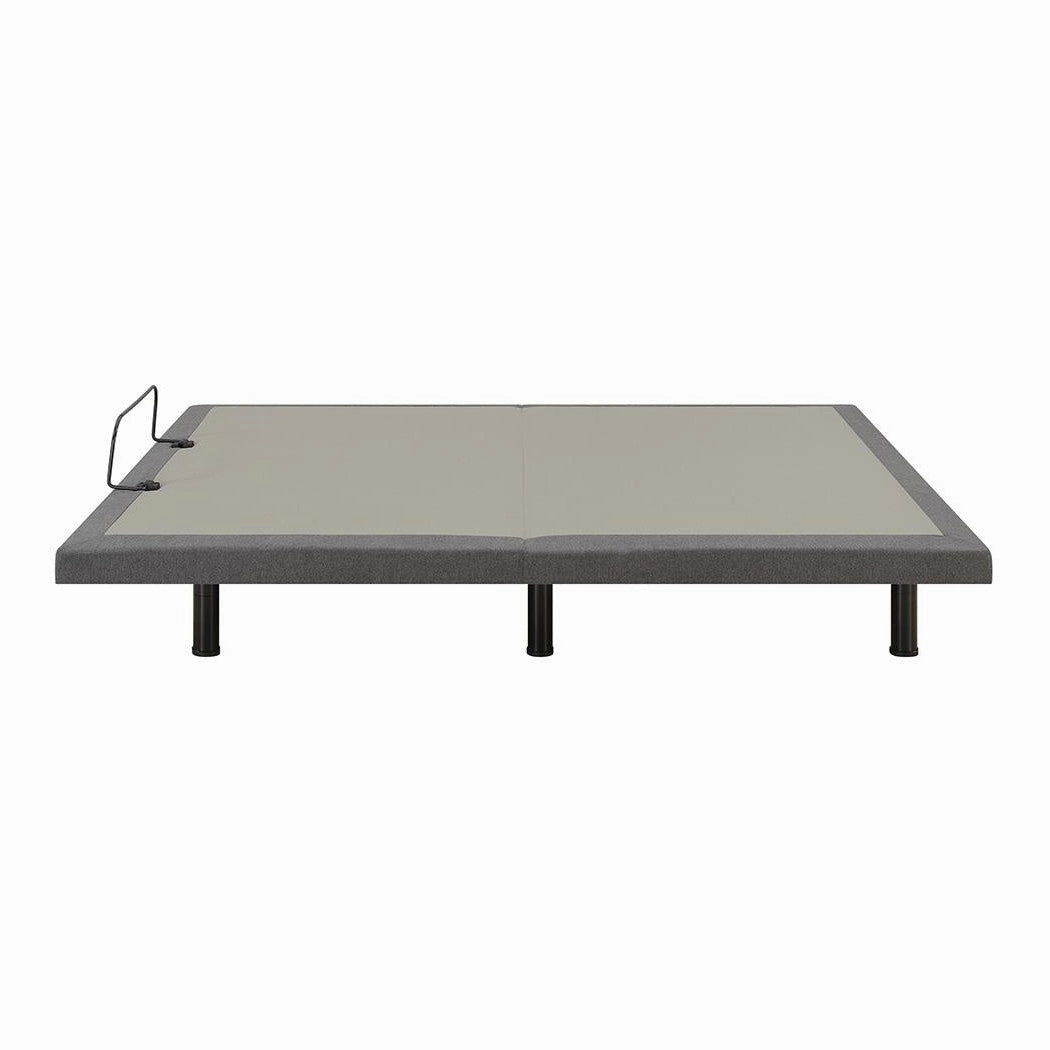 Coaster Negan Twin Xl Adjustable Bed Base Grey And Black