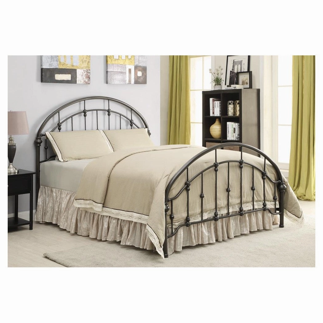 Coaster Rowan Eastern King Bed Dark Bronze