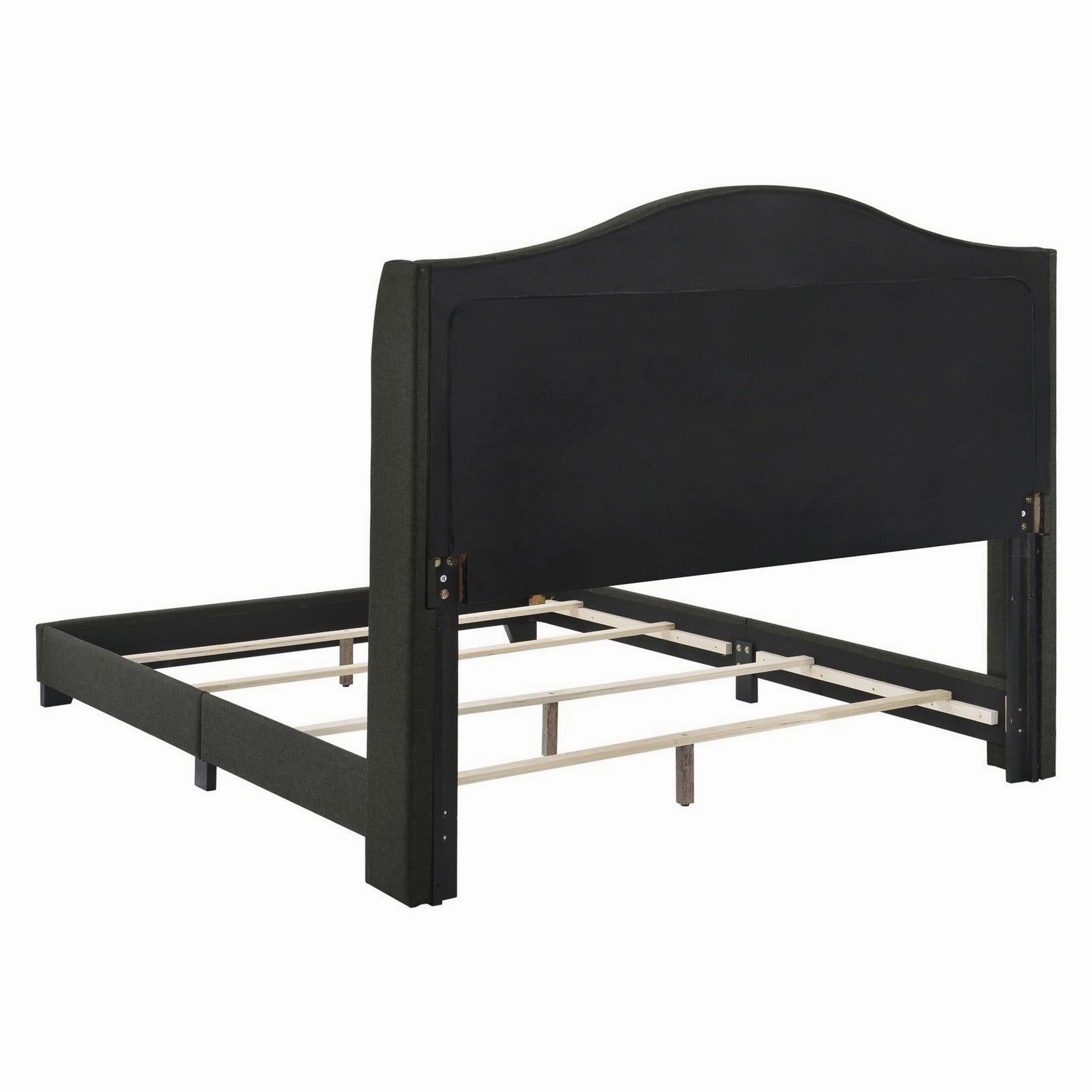 Coaster Sonoma Camel Back Eastern King Bed Grey