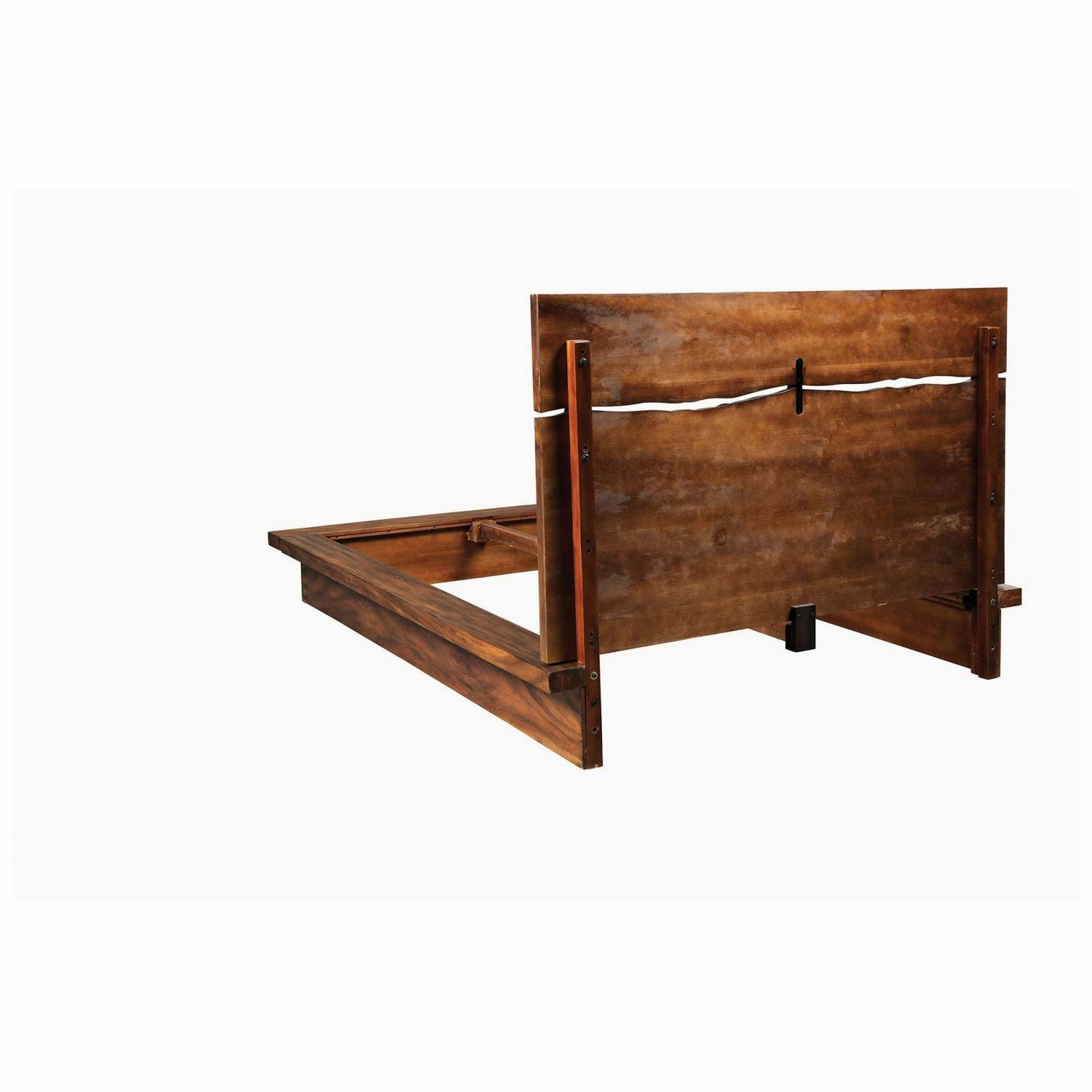 Coaster Winslow California King Bed Smokey Walnut And Coffee Bean
