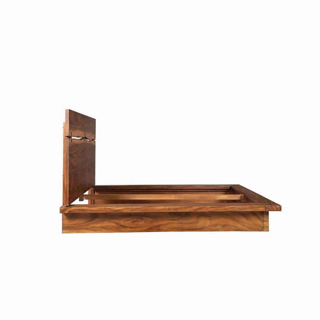 Coaster Winslow Queen Bed Smokey Walnut And Coffee Bean