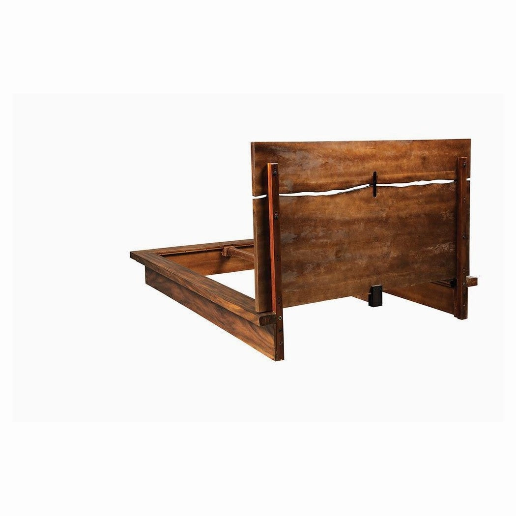 Coaster Winslow Queen Bed Smokey Walnut And Coffee Bean