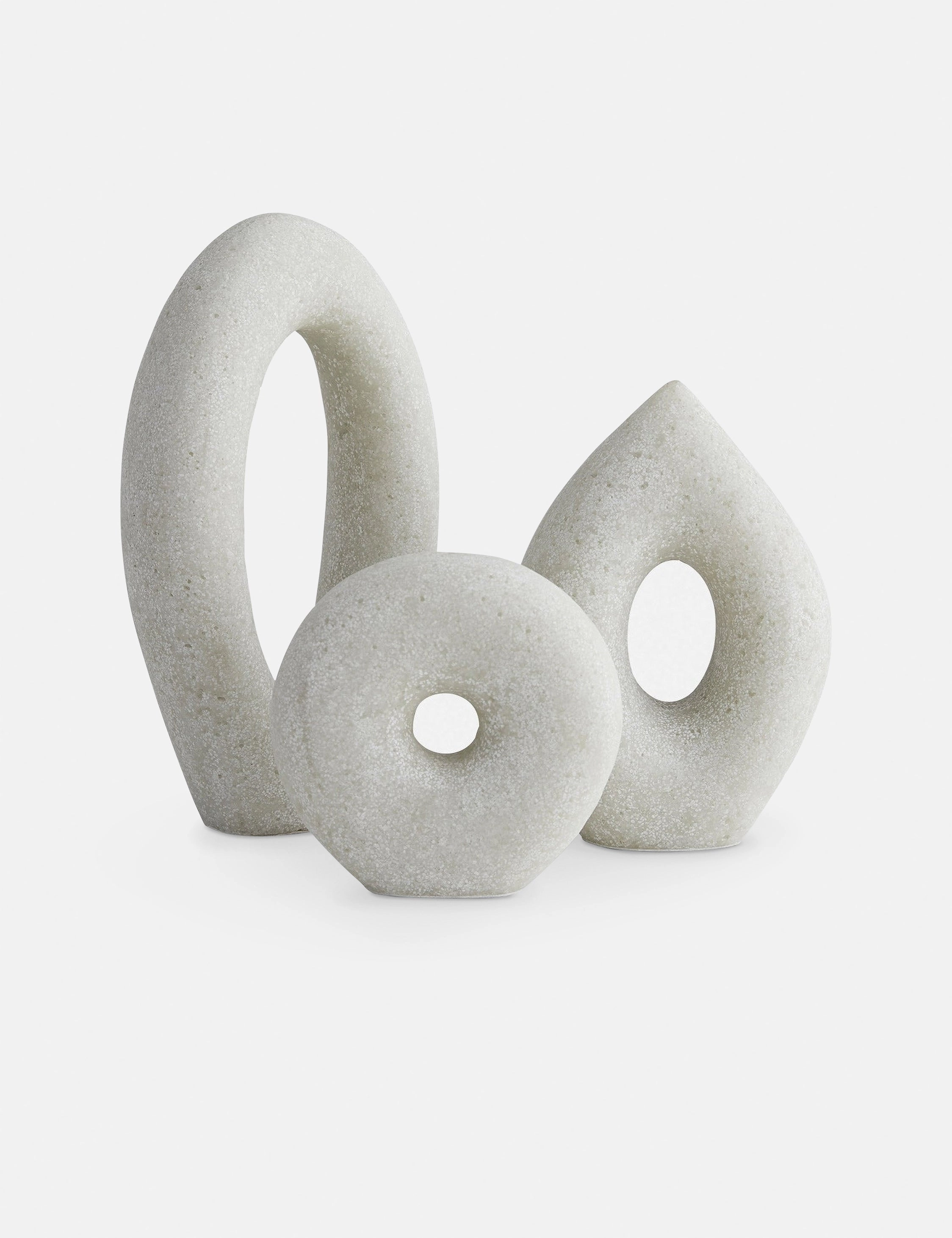 Coco Sculptures (Set of 3) by Arteriors -  - home decor,home accents,interior accessories