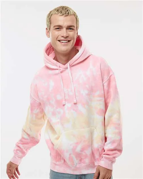 Colortone 8777 Tie-Dyed Hooded Sweatshirt