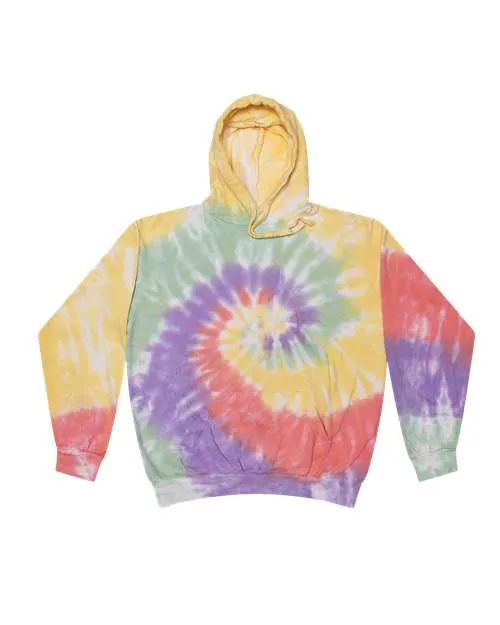 Colortone 8777 Tie-Dyed Hooded Sweatshirt