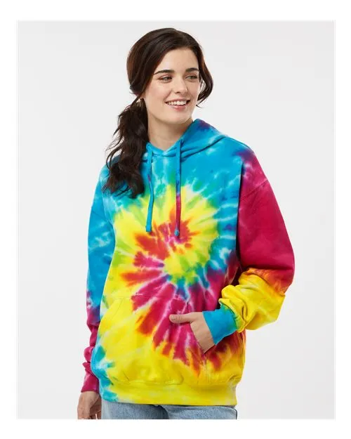 Colortone 8777 Tie-Dyed Hooded Sweatshirt