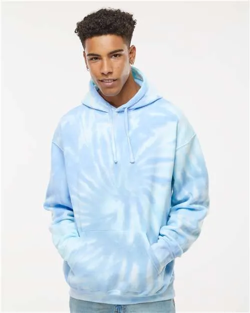 Colortone 8777 Tie-Dyed Hooded Sweatshirt