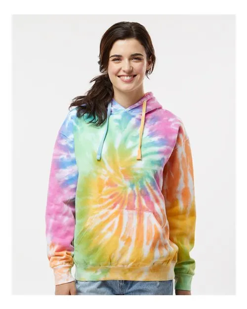 Colortone 8777 Tie-Dyed Hooded Sweatshirt
