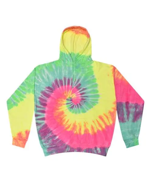 Colortone 8777 Tie-Dyed Hooded Sweatshirt