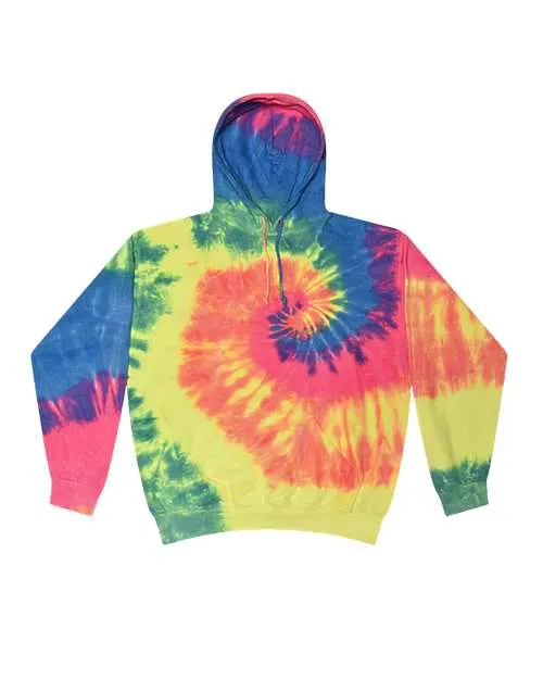 Colortone 8777 Tie-Dyed Hooded Sweatshirt