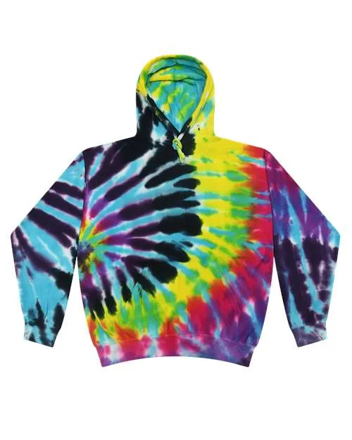 Colortone 8777 Tie-Dyed Hooded Sweatshirt