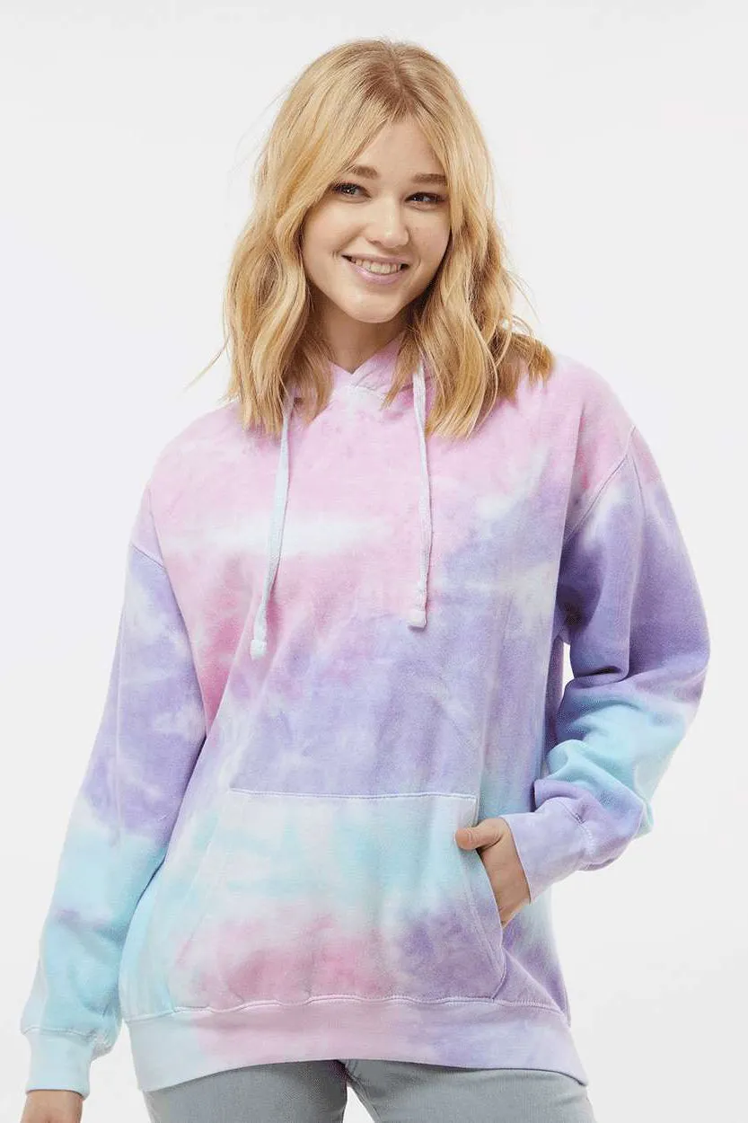 Colortone Mens Hooded Sweatshirt Hoodie w/ Pouch Pocket - Cotton Candy Clothing Colortone