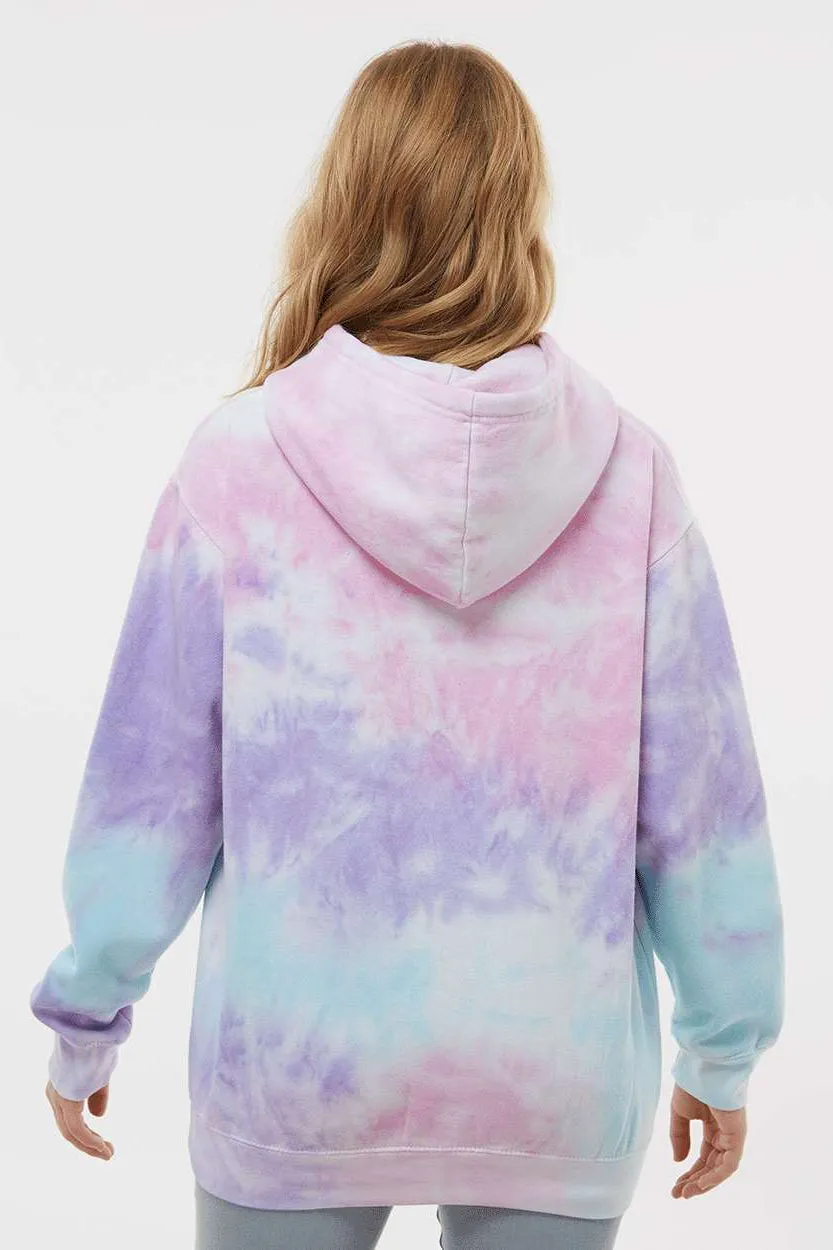 Colortone Mens Hooded Sweatshirt Hoodie w/ Pouch Pocket - Cotton Candy Clothing Colortone
