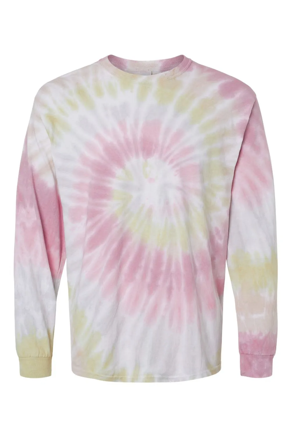 Colortone Mens Long Sleeve Crewneck T-Shirt - Desert Rose Clothing Colortone